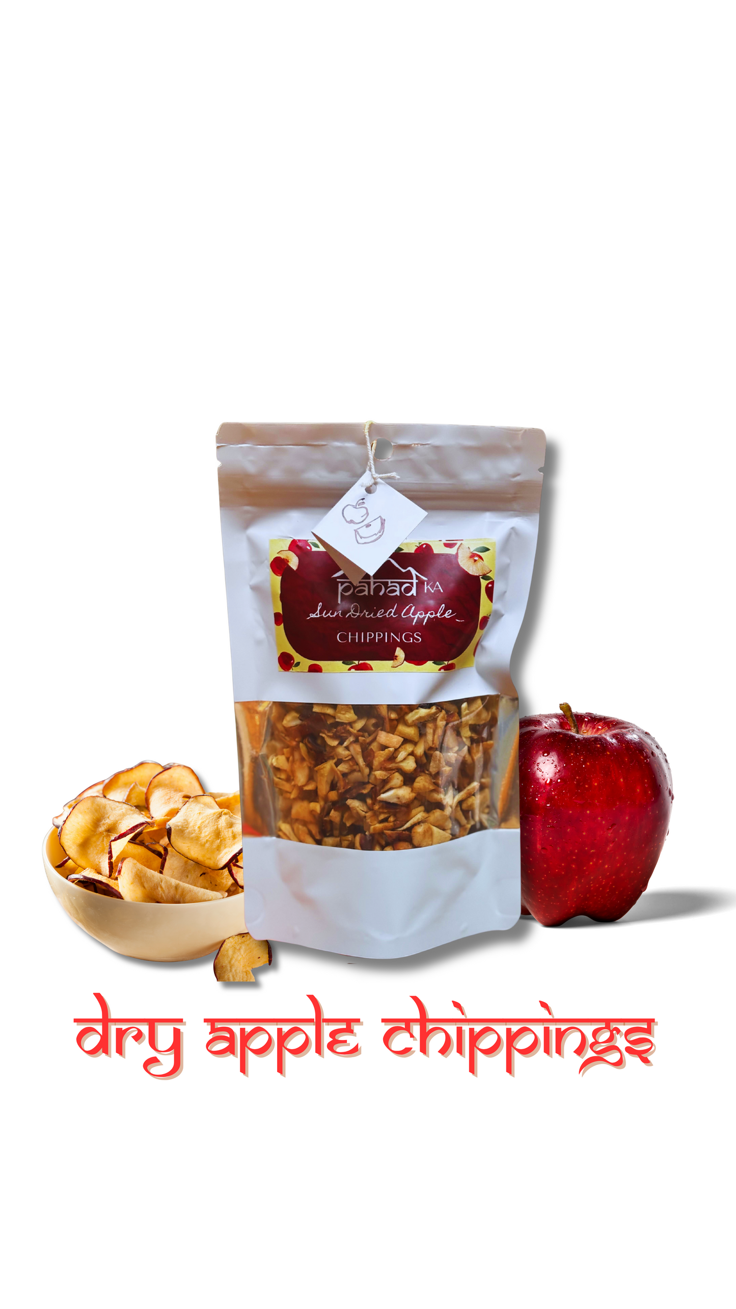 Sun-Dried Apple Chippings
